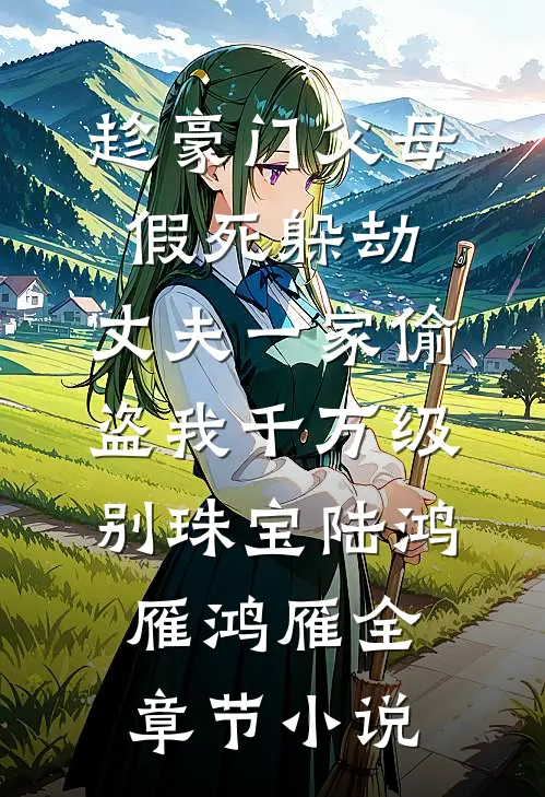 趁豪门父母假死躲劫，丈夫一家偷盗我千万级别珠宝陆鸿雁鸿雁全章节小说