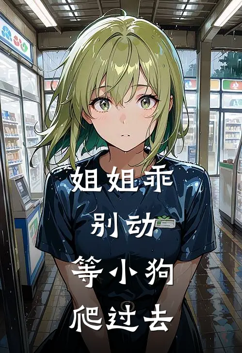 姐姐乖，别动，等小狗爬过去