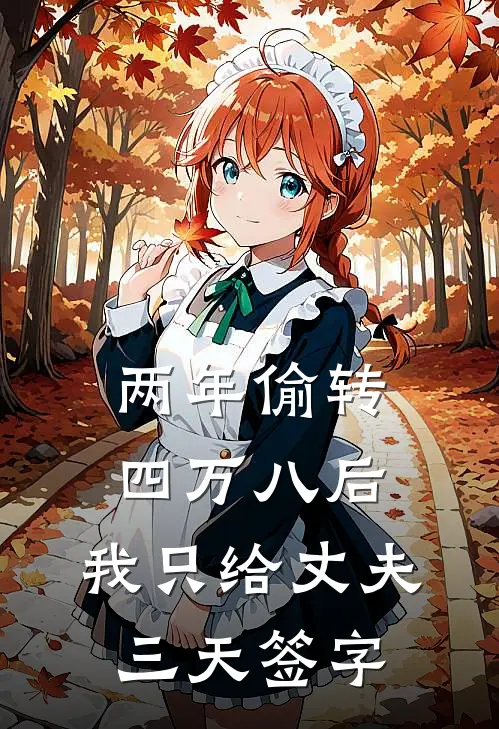 两年偷转四万八后，我只给丈夫三天签字
