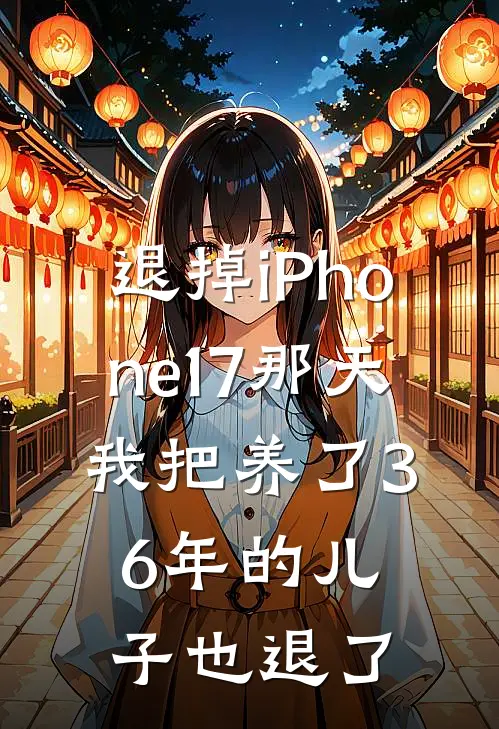退掉iPhone17那天，我把养了36年的儿子也退了