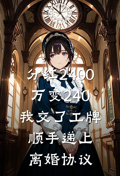 分红2400万变240，我交了工牌顺手递上离婚协议