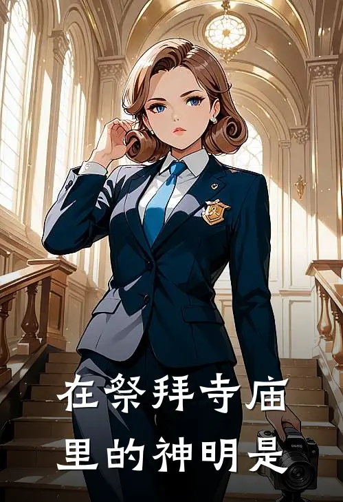 在祭拜寺庙里的神明是