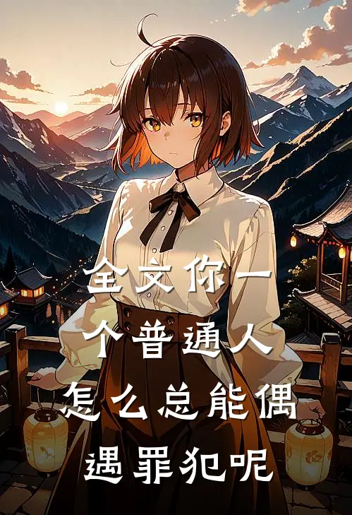 全文你一个普通人,怎么总能偶遇罪犯呢