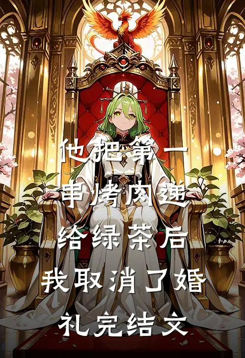 他把第一串烤肉递给绿茶后，我取消了婚礼完结文