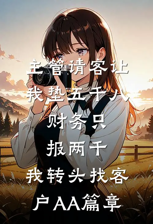 主管请客让我垫五千八，财务只报两千，我转头找客户AA篇章