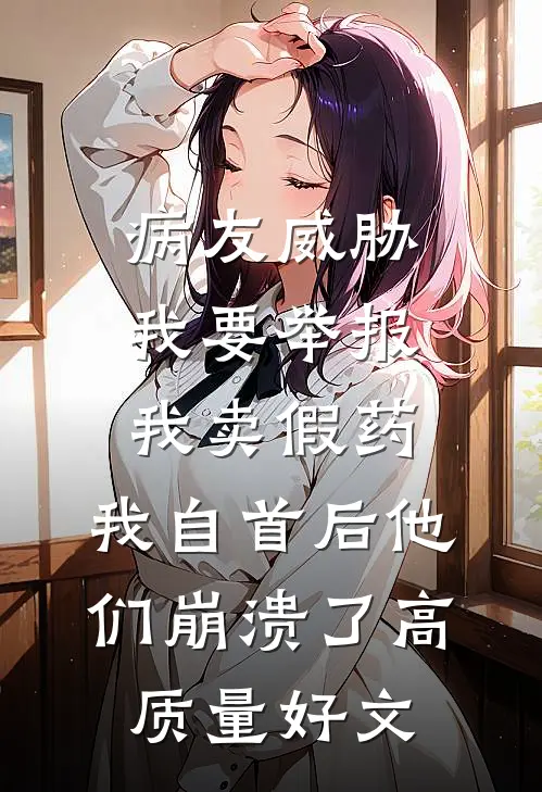病友威胁我要举报我卖假药，我自首后他们崩溃了高质量好文