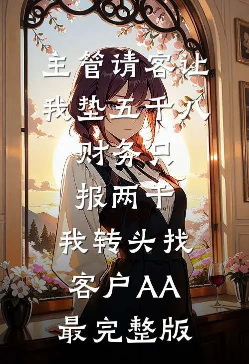 主管请客让我垫五千八，财务只报两千，我转头找客户AA最完整版