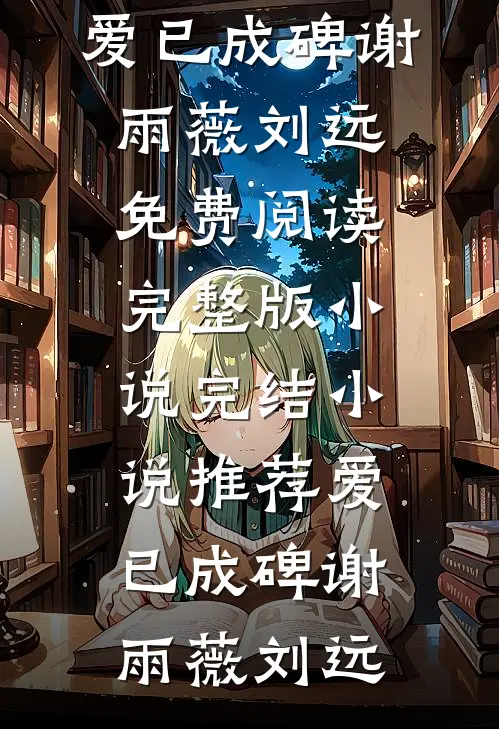 爱已成碑谢雨薇刘远免费阅读完整版小说_完结小说推荐爱已成碑谢雨薇刘远