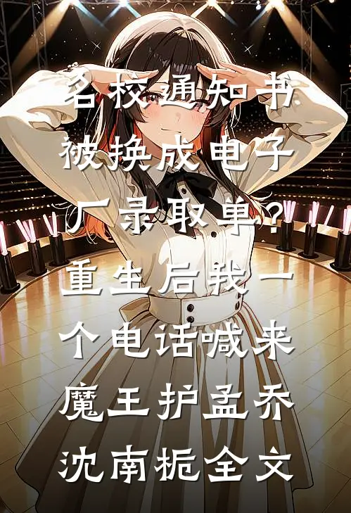 名校通知书被换成电子厂录取单？重生后我一个电话喊来魔王护孟乔沈南栀全文
