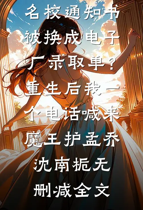 名校通知书被换成电子厂录取单？重生后我一个电话喊来魔王护孟乔沈南栀无删减全文