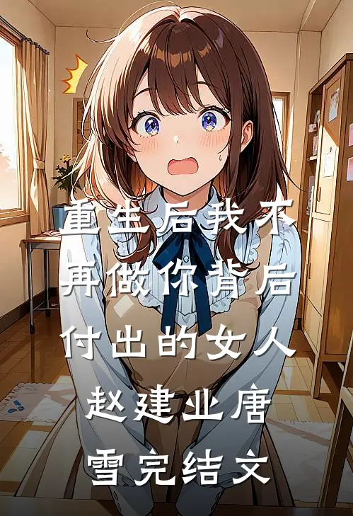 重生后我不再做你背后付出的女人赵建业唐雪完结文