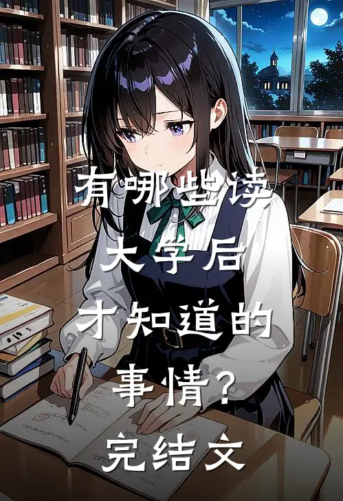 有哪些读大学后,才知道的事情?完结文案