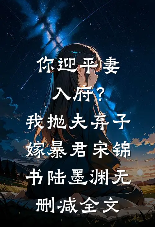 你迎平妻入府？我抛夫弃子嫁暴君宋锦书陆墨渊无删减全文