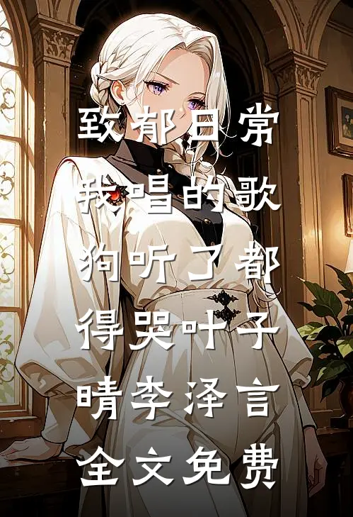 致郁日常：我唱的歌，狗听了都得哭叶子晴李泽言全文免费
