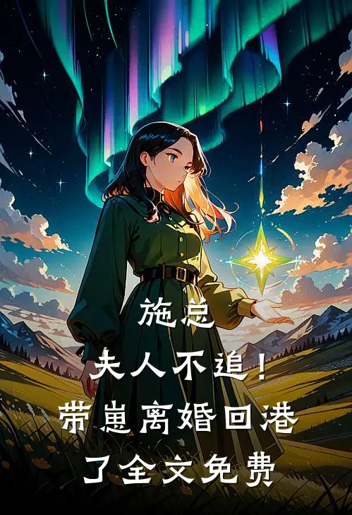 施总，夫人不追！带崽离婚回港了全文免费