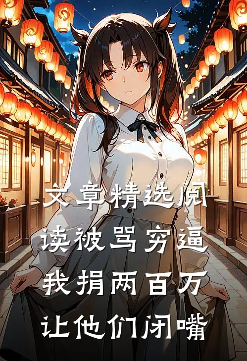 文章精选阅读被骂穷逼，我捐两百万让他们闭嘴