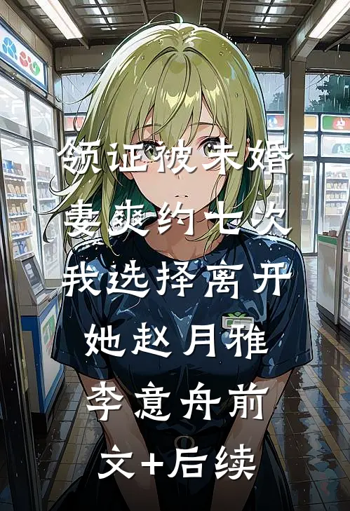 领证被未婚妻爽约七次，我选择离开她赵月雅李意舟前文+后续