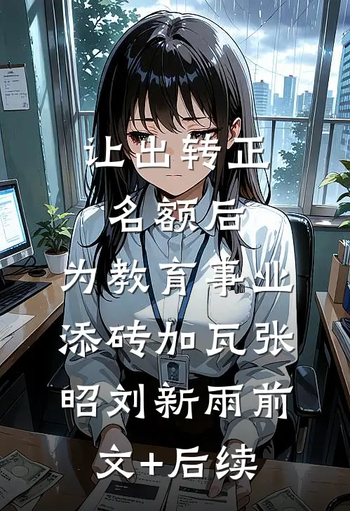 让出转正名额后，为教育事业添砖加瓦张昭刘新雨前文+后续