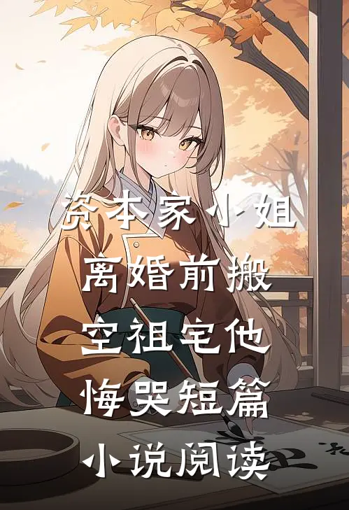 资本家小姐离婚前搬空祖宅他悔哭短篇小说阅读