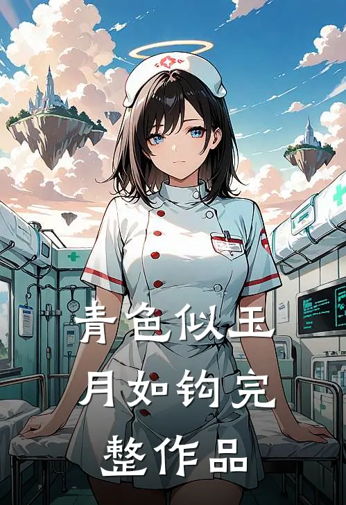 青色似玉月如钩完整作品